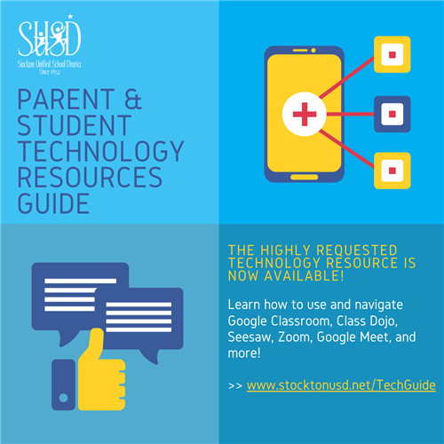 Click here for the parent and student technology resources guide 